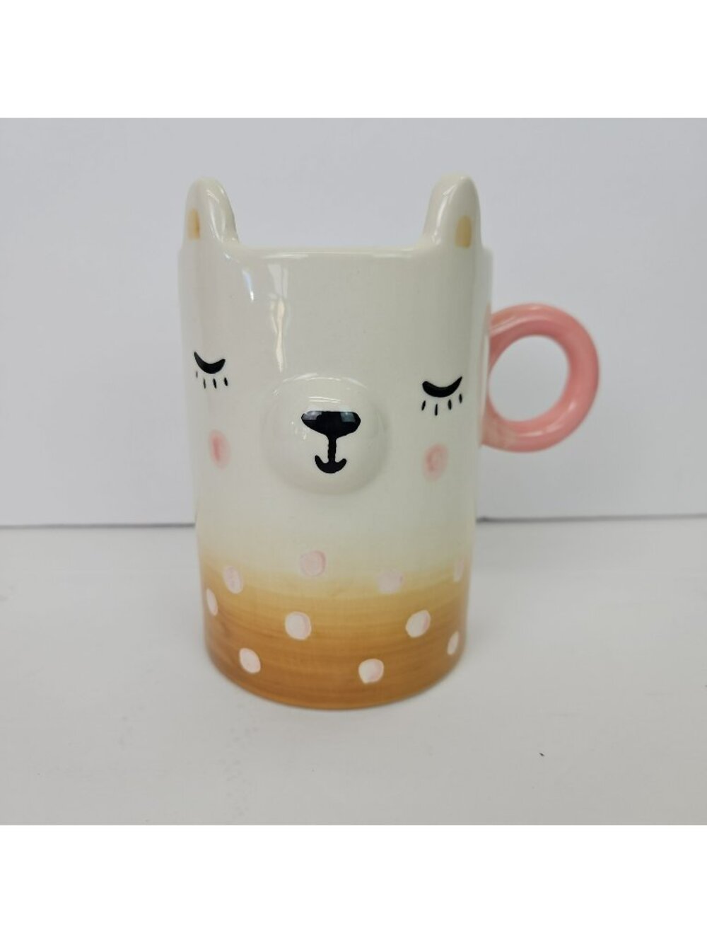 Faaija Handmade Ceramic Coffee Mug - Mothers Love Mug Mama Bear Gift For Mom Cup